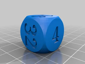 Doubling cube (videau) for backgammon