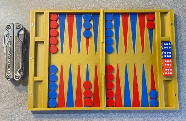 Travel Backgammon Set