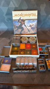 Monumental board game insert
