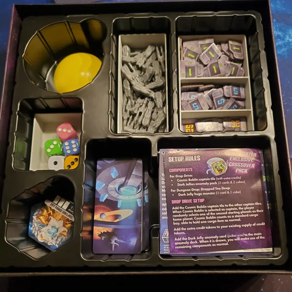 Drop Drive Boardgame Organizer Enhancement