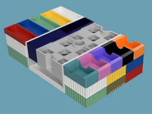 Container Deluxe with Expansion Boardgame Inlay