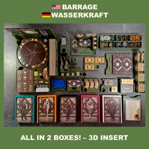 WASSERKRAFT / BARRAGE - INSERT, EINSATZ, INLAY, ORGANIZER (everything before far companies)