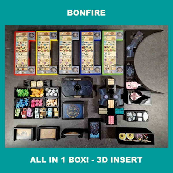 BONFIRE + TREES & CREATURES - INSERT, EINSATZ, INLAY, ORGANIZER