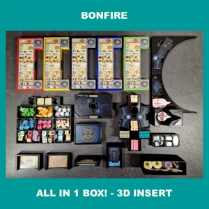 BONFIRE + TREES & CREATURES - INSERT, EINSATZ, INLAY, ORGANIZER