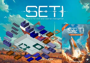 SETI & Space Agencies board game insert