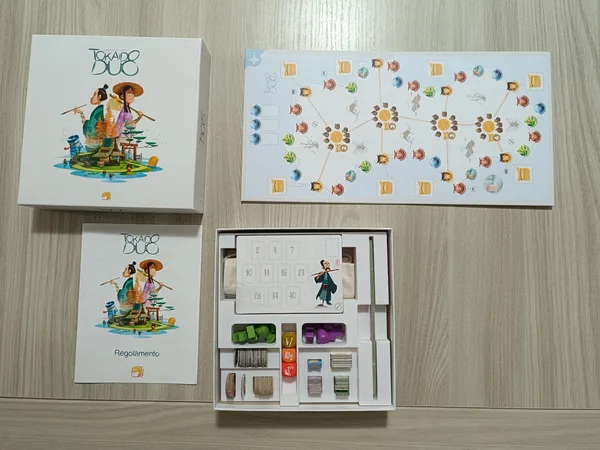Tokaido Duo Boardgame Insert