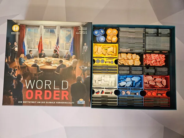 World Order Boardgame Insert (incl. expansion)