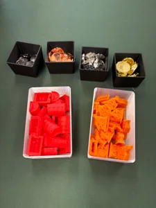 World Order Coin and Piece Trays