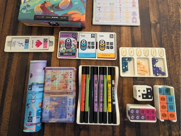 Tend - Retail Insert/Organizer + Markers & Mat