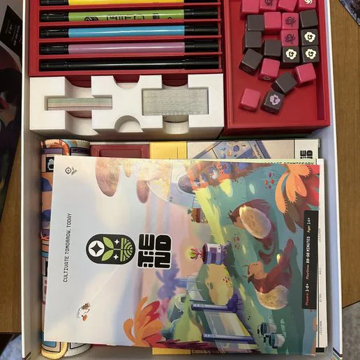 Tend Board Game Kickstarter Bonus Box Organizer