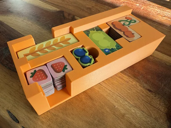 Harvest Farmhouse Tile Tray with deeper holes