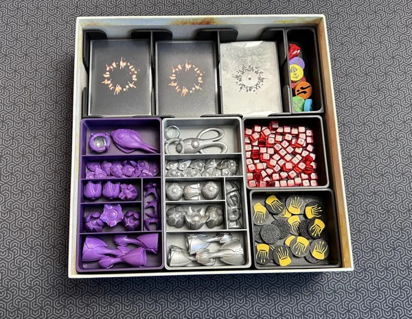 Sol: Last Days of a Star Board Game Insert
