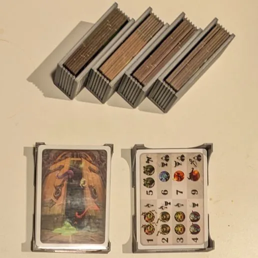 Welcome to the Dungeon card and tile holders