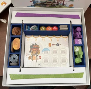 Tokaido Duo Token organizer box insert