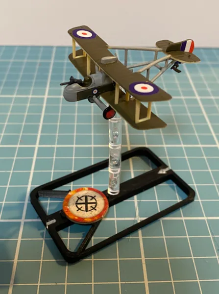Bases for Wings of War/Glory miniatures