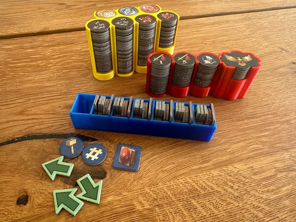 Heroes of Might and Magic III: The Board Game - Token containers