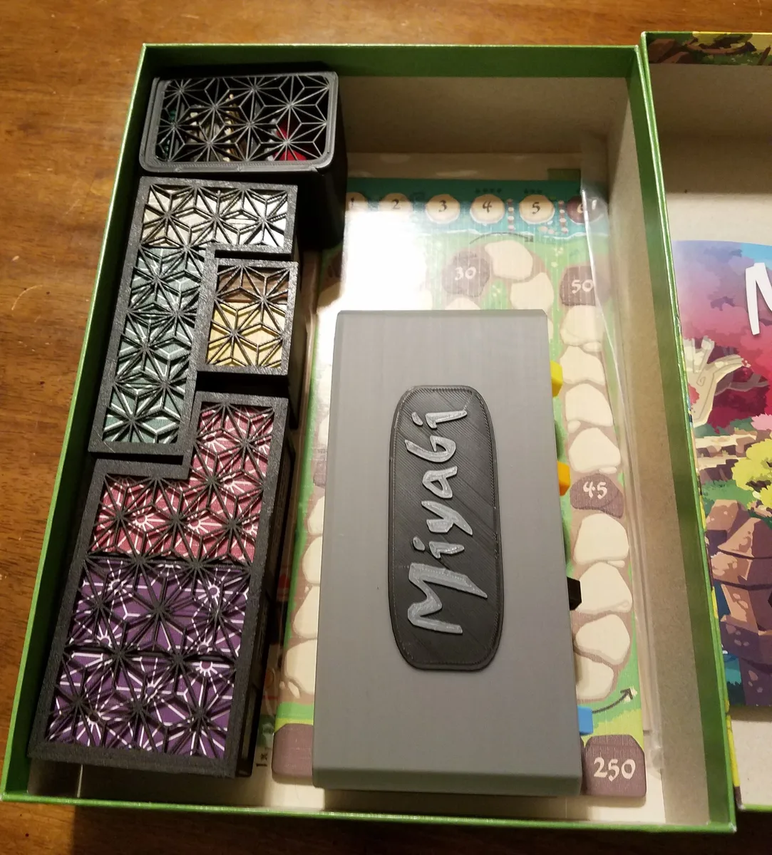 Miyabi Board Game Insert Organizer