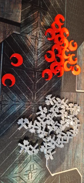 Burning Banners Finished tokens