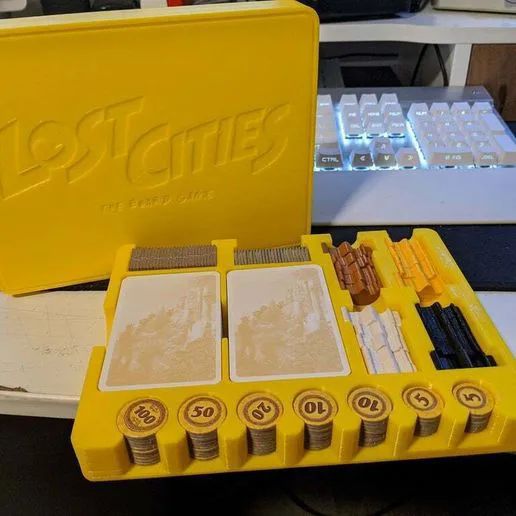 Lost Cities: The Board Game Box Organizer