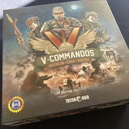 V-Sabotage (aka V-Commandos) all expansions in one box insert
