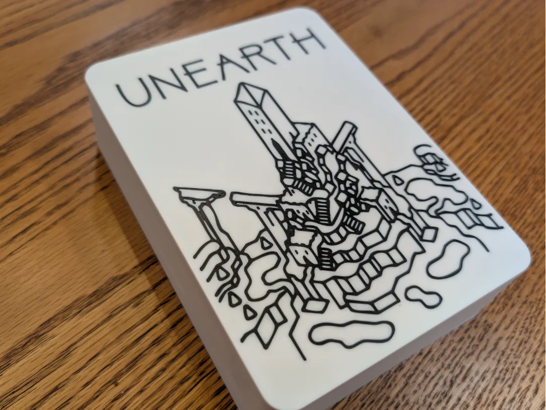 Unearth Board Game Compact Case