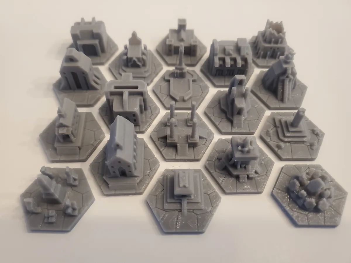 Unearth Game Tiles