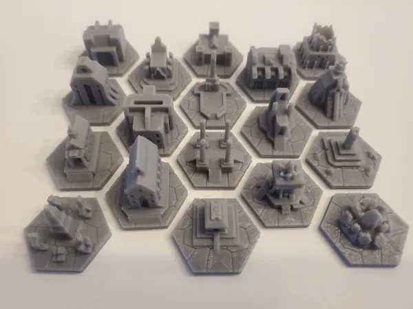 Unearth Game Tiles