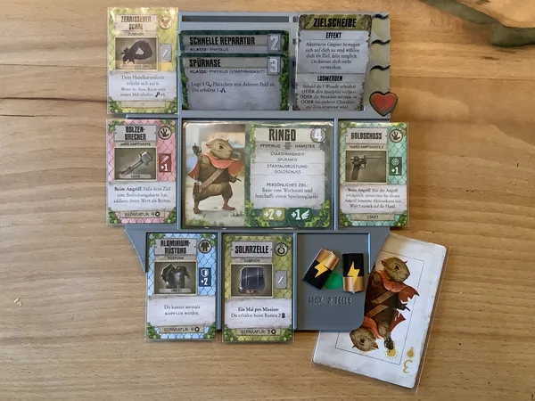 Aftermath Dashboard / Spieltafel