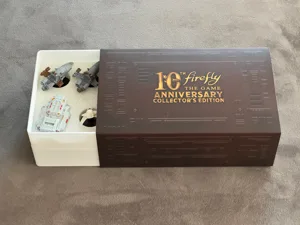 Firefly Game 10th Anniversary Ship Trays