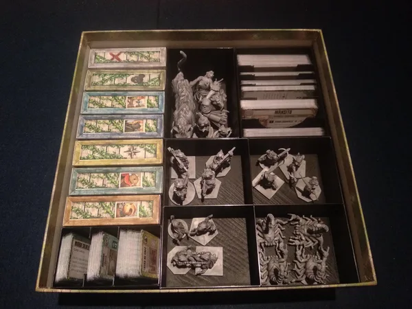 Aftermath board game organizer