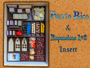 Puerto Rico + Expansions 1 & 2 (and optionally Buccaneer) Insert