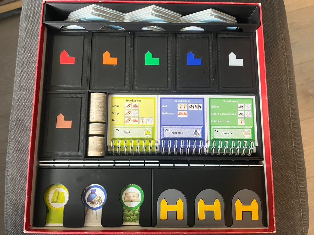 Settlers of Catan insert incl. expansions (wood)