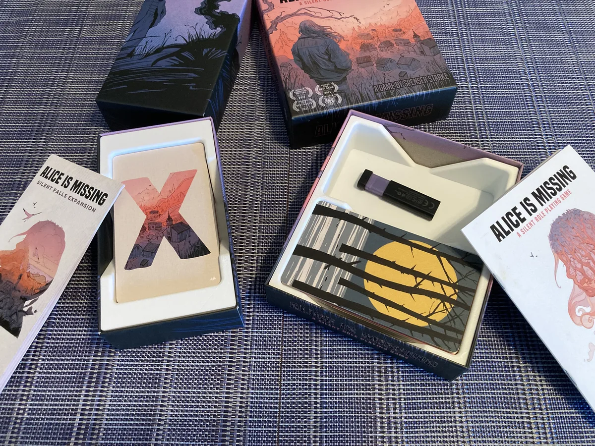 Alice is Missing Organizer Insert for Base Game and Silent Falls Expansion