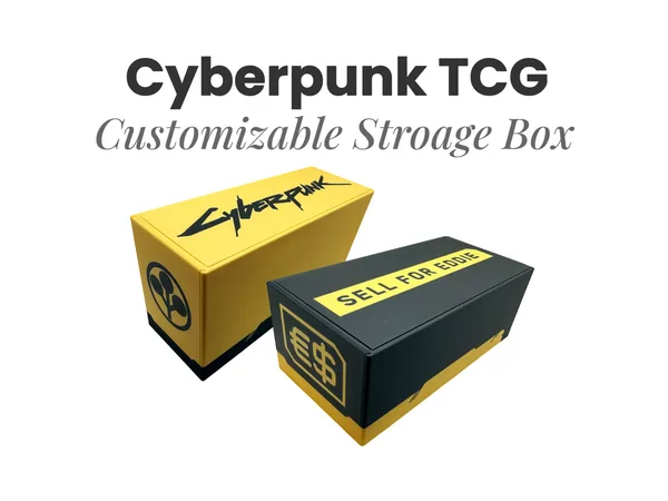 Cyberpunk TCG storage box
