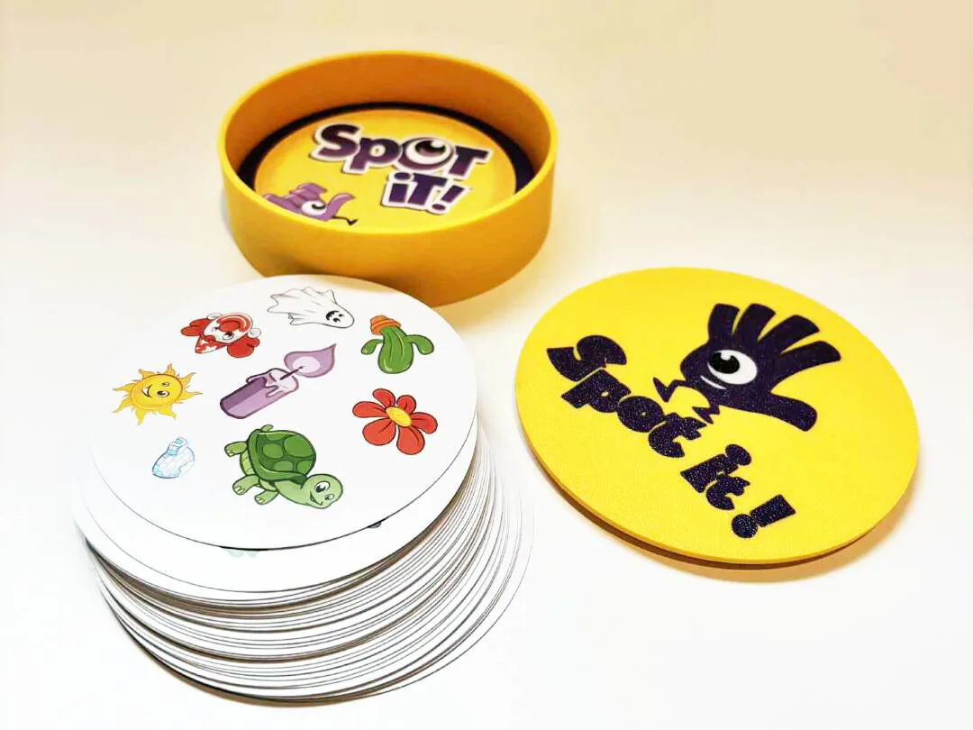 Spot it card game case