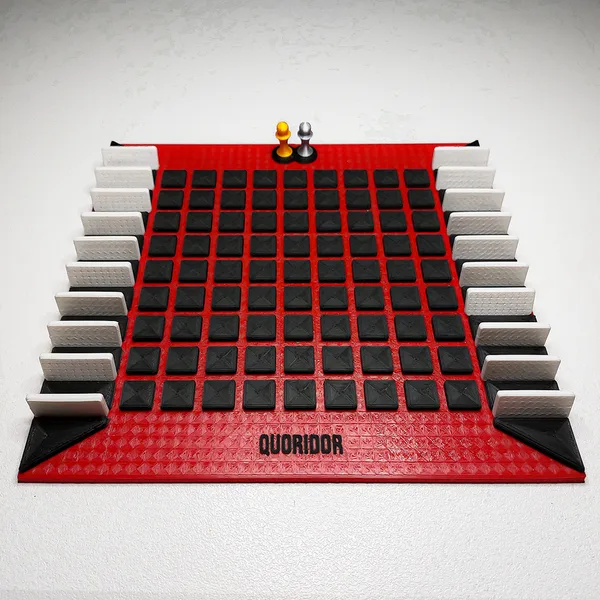 Quoridor Strategy Game – 3D Printable Board Game Design
