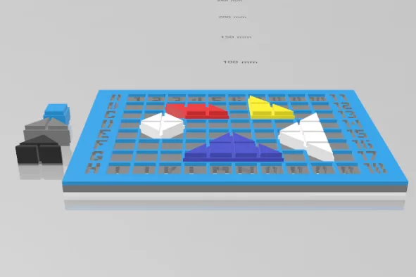 Orapa Mine printable Mine Board and Gemstones