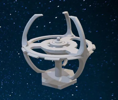 Star Trek Cardassian DS9 Outpost Base Catan