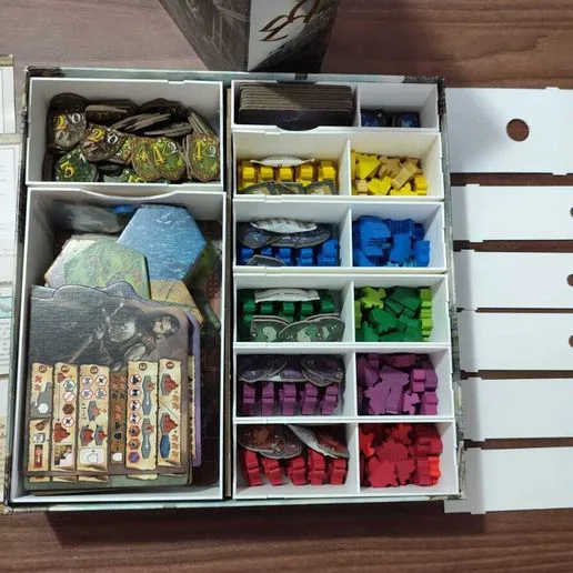 Insert (organizer) for Barony board game + Sorcery