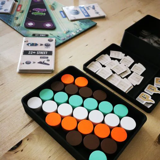 FLATIRON - Set of inserts and boxes for the board game published by LUDONOVA. (V2)