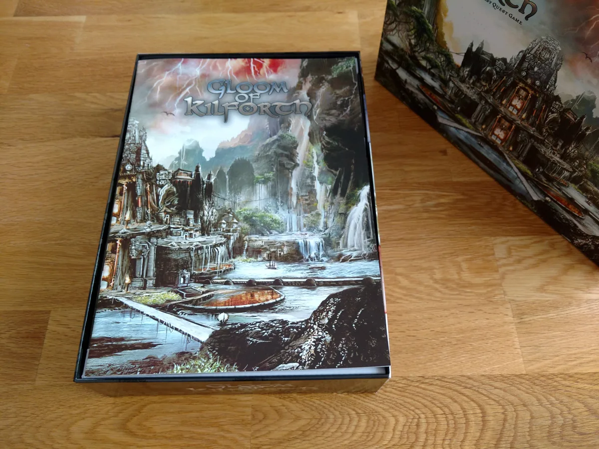 Gloom of Kilforth Boardgame Box Inserts