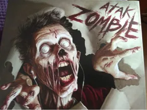 Zombie board game - card box