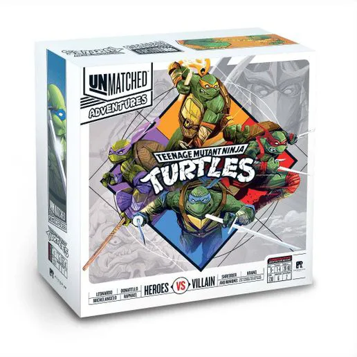 Unmatched - Adventures: Teenage Mutant Ninja Turtles  (Fan-Made Hero Cubes)