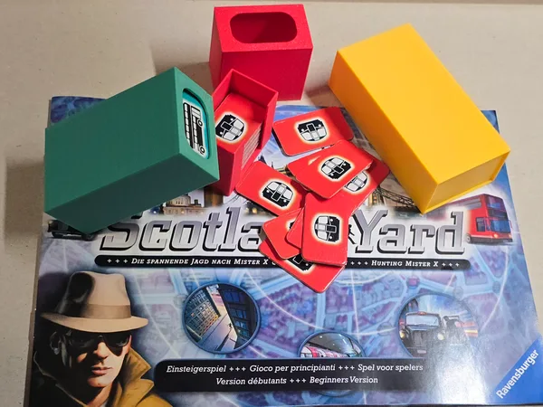 Scotland Yard Travel Ticket Storage