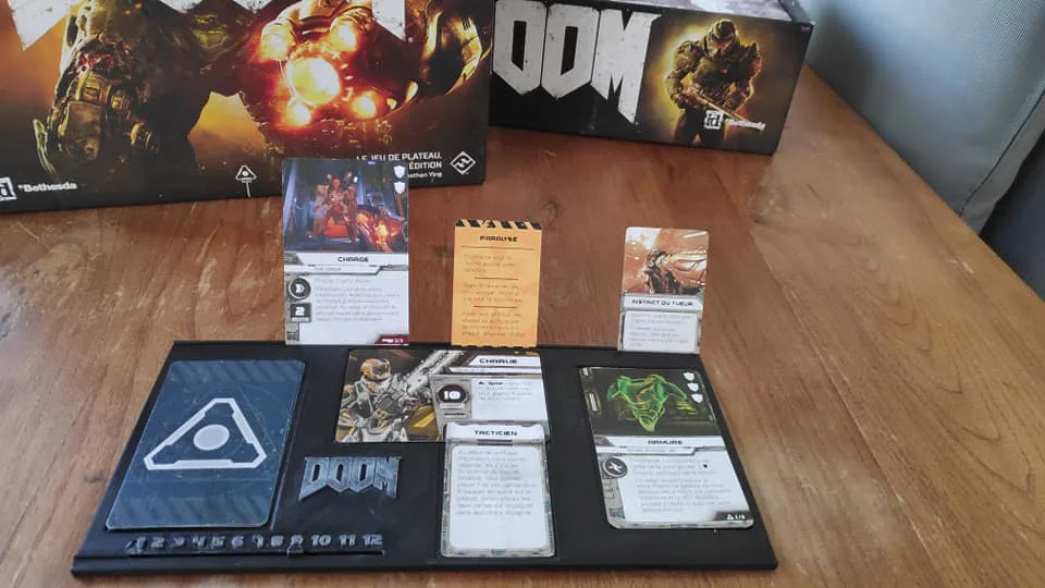 Doom BoardGame Marines board