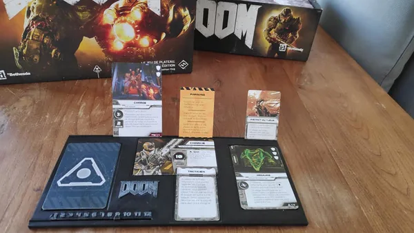 Doom BoardGame Marines board
