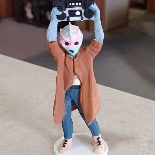 Say Anything Resident Alien DR. Harry Vanderspeigle Radio Figure