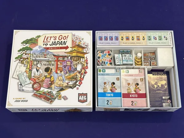 Let's Go! To Japan (Retail) Box Insert