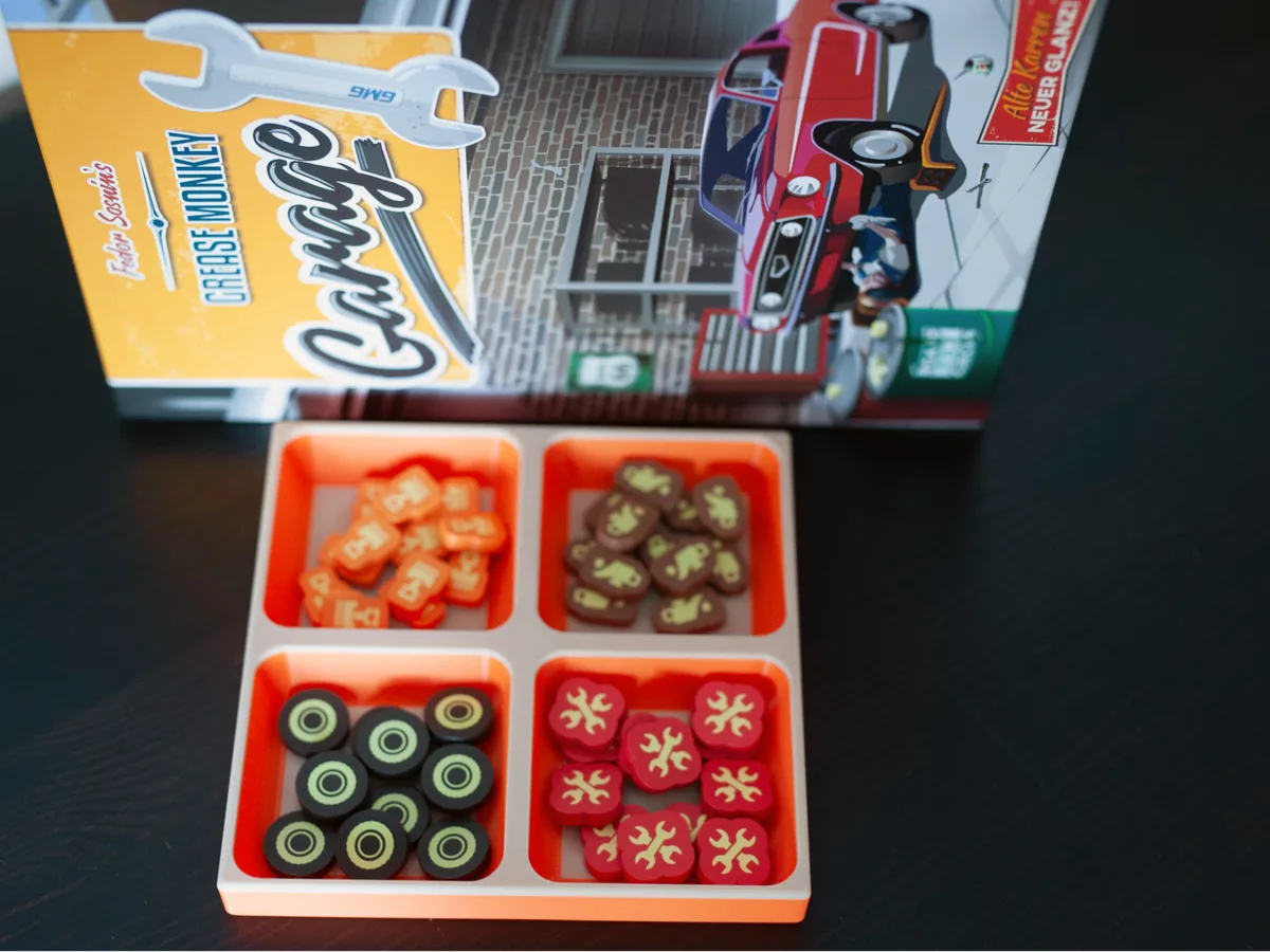 Grease Monkey Garage Tray