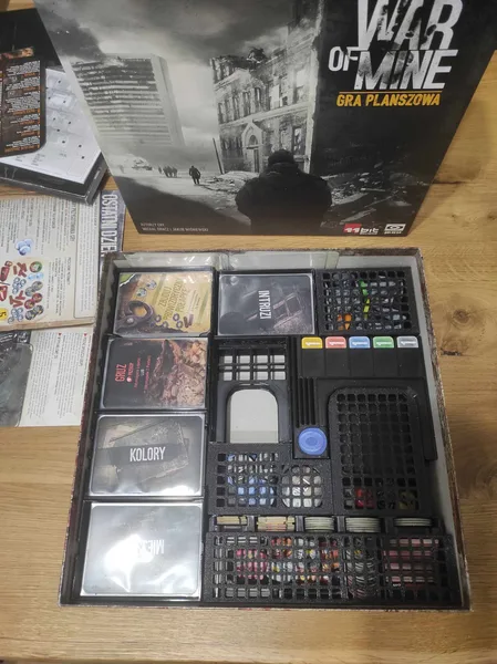 This War of Mine retail ALL IN Insert / Organizer